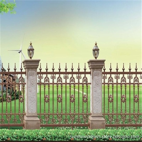 Aluminum Decorative Backyard Garden Fence